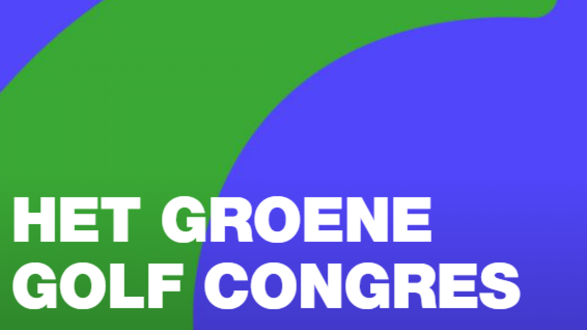 GroeneGolfCongres