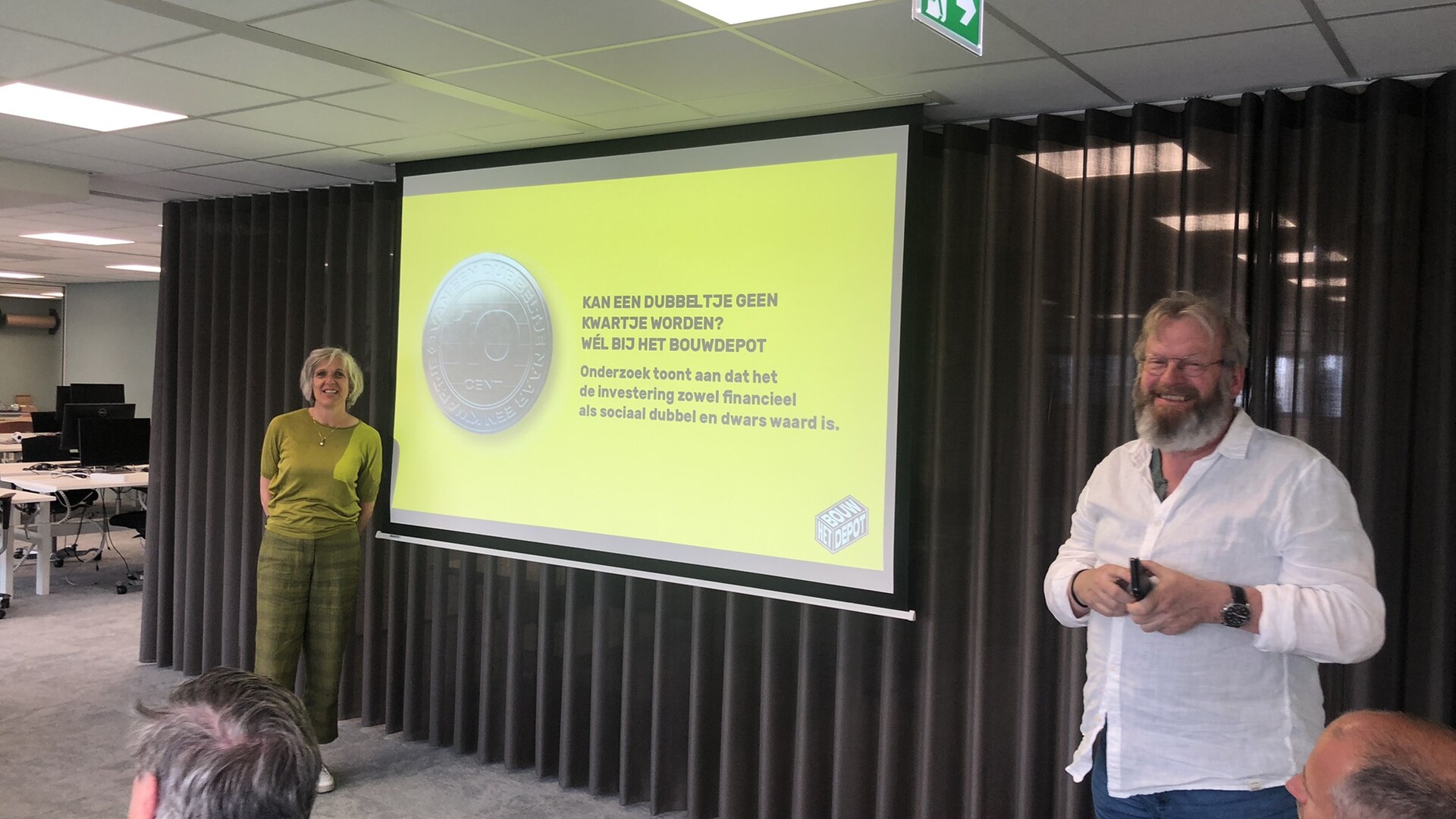 Marleen van der Kolk en Jan Atze Nicolai